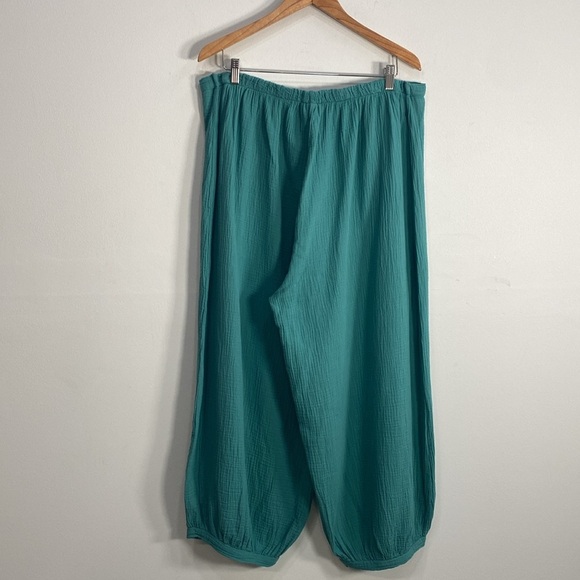 Bryn Walker XL Gauzy Cotton Balloon Leg Pants Made in USA NWT - Picture 6 of 10